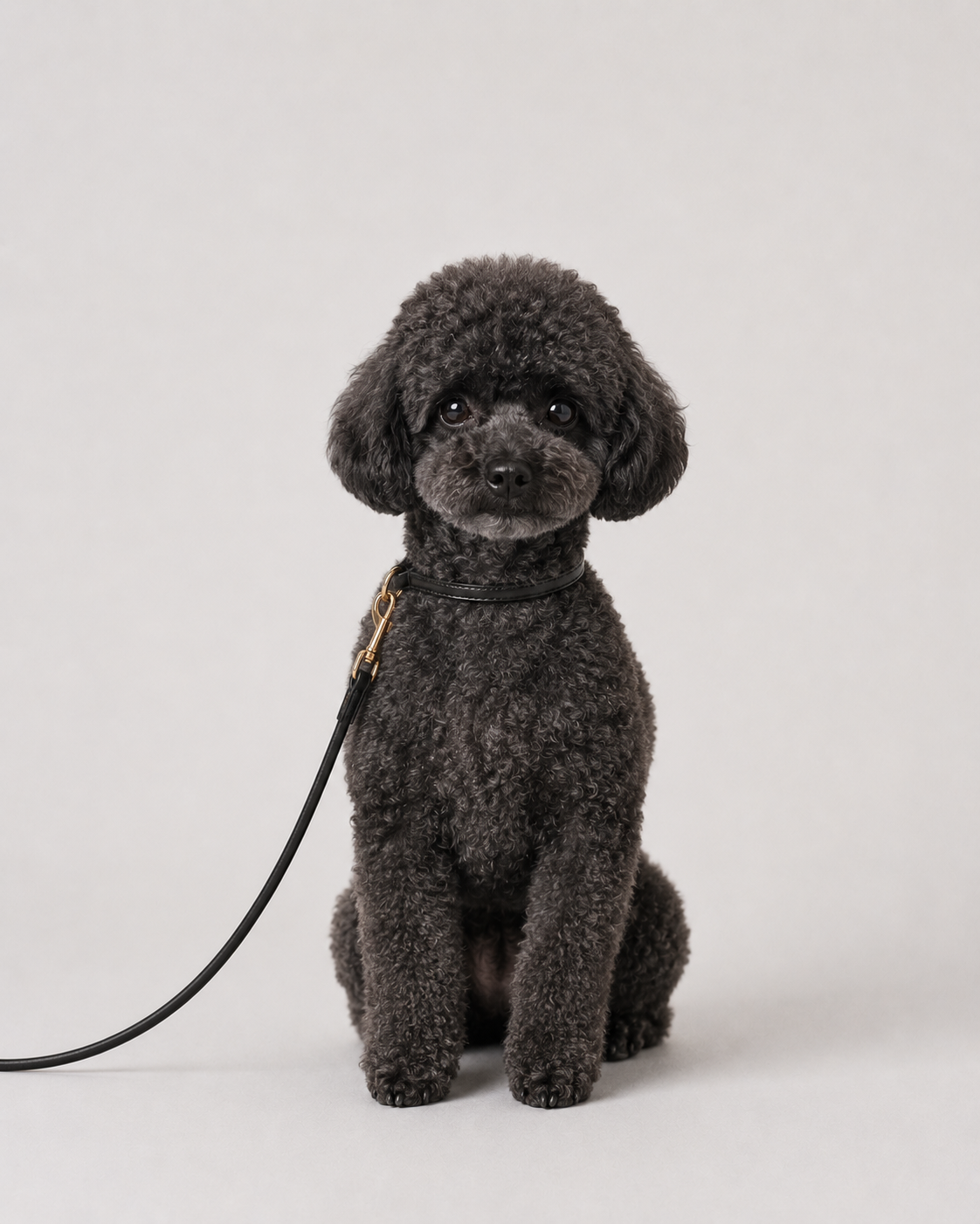 Toy Poodle — Charcoal